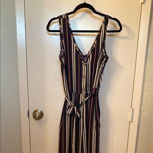 Summer Stripped Jumpsuit 🏝